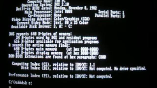 Norton Utilities SI running on the MCL86 microsequencer 8088 core смотреть онлайн