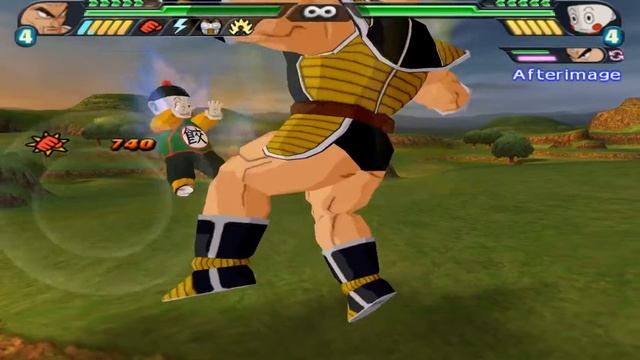 Nappa (Potara) vs Krillin, Kid Gohan, Chiaotzu, Tien, Piccolo (Early) смотреть онлайн
