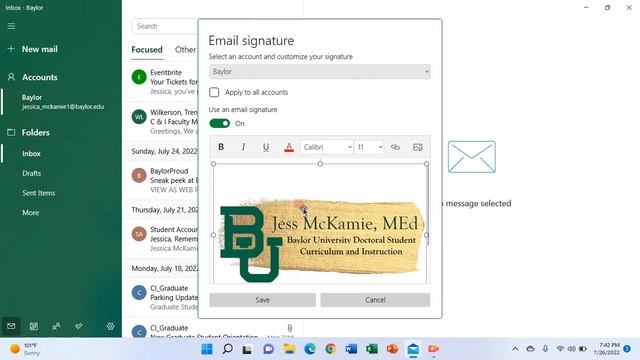 How to Add an Email Signature to Windows 11 смотреть онлайн