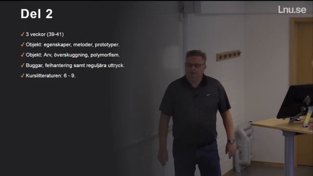 1DV021 - L00 - Kursintroduktion смотреть онлайн