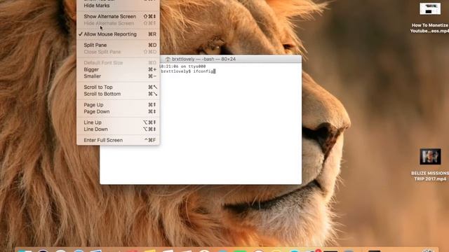 How To View my MAC IP Address using Terminal смотреть онлайн
