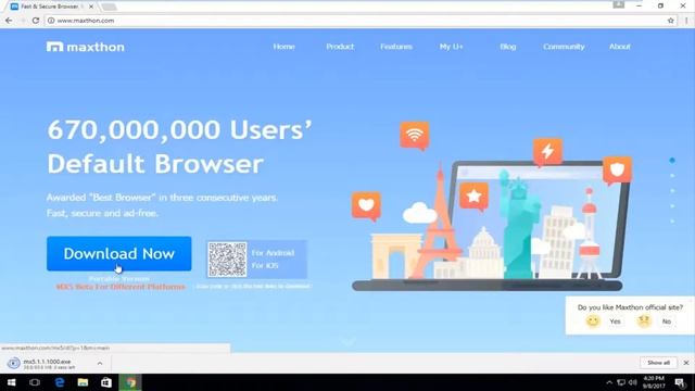 Maxthon Cloud Browser Download and Installation смотреть онлайн