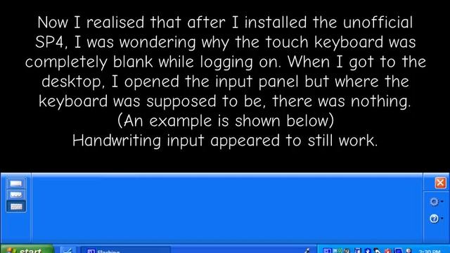 How to fix Tablet PC Input Panel after installing Windows XP Unofficial SP4 смотреть онлайн