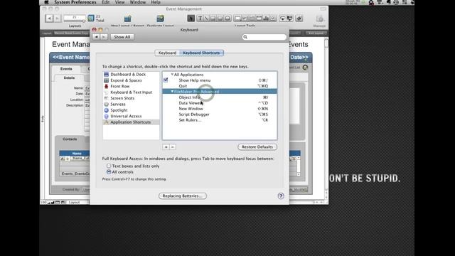 Create Shortcuts in OS X for FileMaker смотреть онлайн