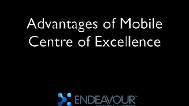 Mobile Centre of Excellence (mCoE), A Joint Collaboration смотреть онлайн