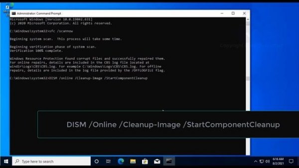 Windows 10 Offline repair | solve sfc /scanning and Restorehealth error.
