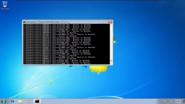 What happens when you attempt to delete everything in C:\ Drive while windows is running (Windows 7 смотреть онлайн