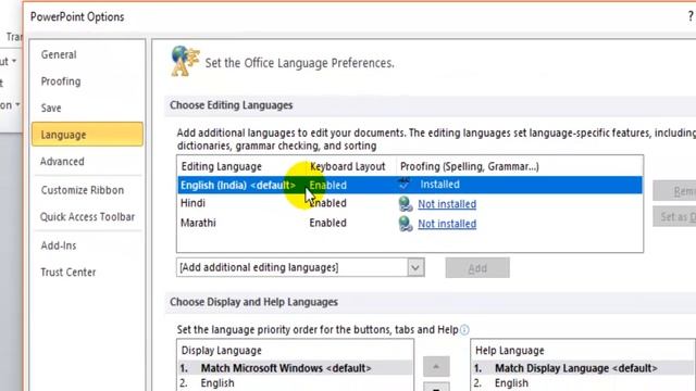 How to change language in Microsoft powerpoint смотреть онлайн