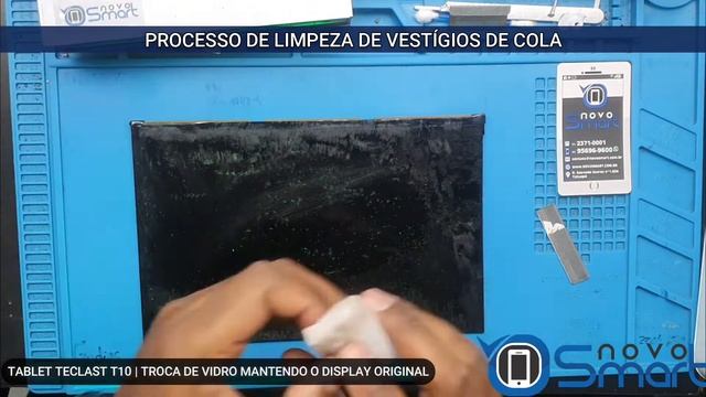 TABLET TECLAST T10 - TROCA DO VIDRO смотреть онлайн