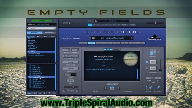Empty Fields F.2- Omnisphere 2.5 (Patch Walkthrough Part 1) Triple Spiral Audio