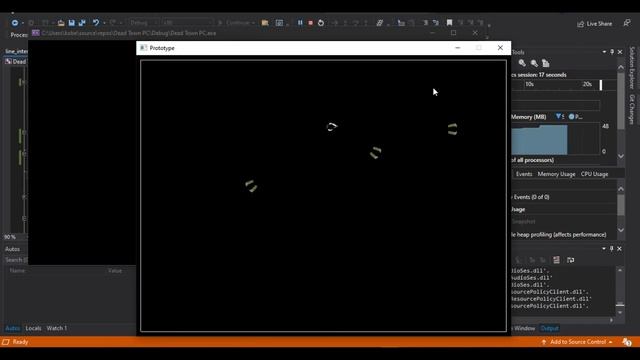 2D Top-down Shooter Test (C++ and SFML) смотреть онлайн