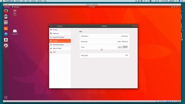 Mac Virtual Box Ubuntu 17 adjusting to full HiDPI смотреть онлайн