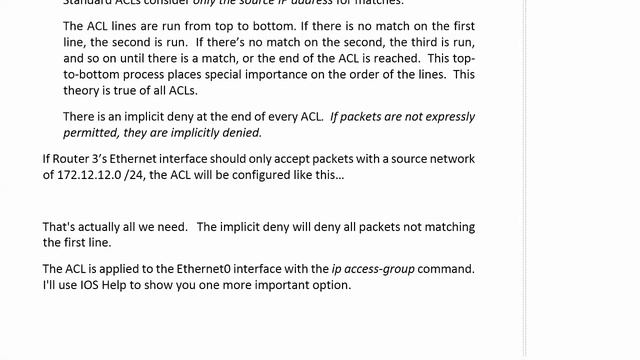 CCNA Free ACL Boot Camp (3/13): Wildcard Masks And Standard ACL Lab смотреть онлайн