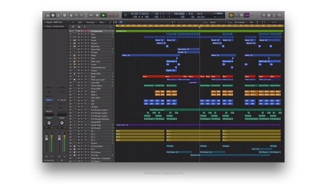 Calvin Harris - Outside in Logic Pro X (Template Download and No Plugins Required) смотреть онлайн