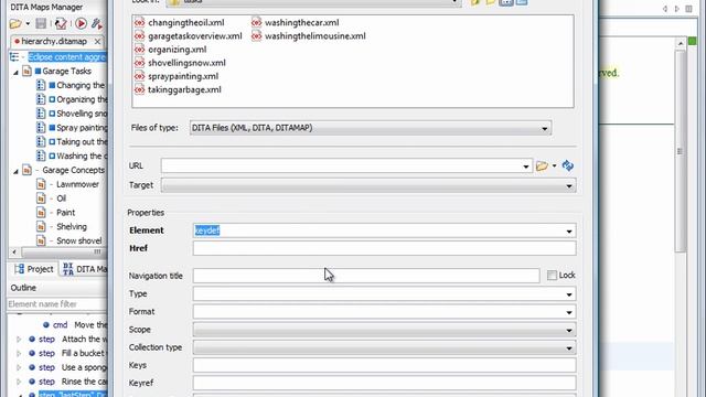 DITA 1.2 Support in Oxygen XML Editor v12.1 смотреть онлайн