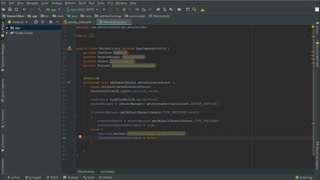 #8 Pressure Sensor : Android Sensor Programming смотреть онлайн