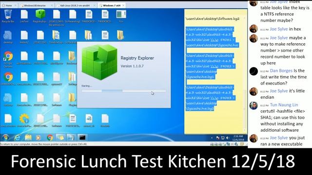 Forensic Lunch Test Kitchen 12/5/18 смотреть онлайн