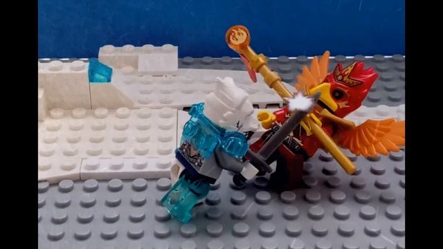 Lego Chima: Sir Fangar vs Fluminox (Stop - Motion Animation) смотреть онлайн