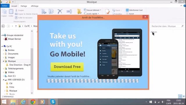 Comment téléchargé l'audio officiel d'une chanson avec FrostWire смотреть онлайн