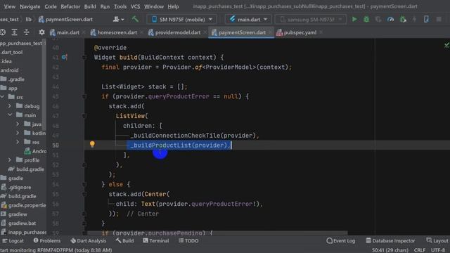 In App Purchase with null safety смотреть онлайн