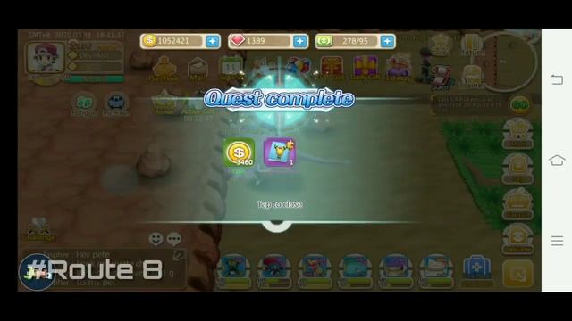 Trainer canyon game ∣ #Route 8 ∣ android and IOS. смотреть онлайн