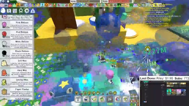🔴Honeyday Boosting! (Level 19/20 Blue Hive) | Bee Swarm Simulator смотреть онлайн