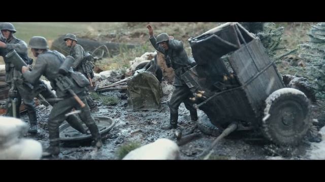 German WW2 Diorama Showcase - Zvezda 120mm Mörser Team 1/35 смотреть онлайн
