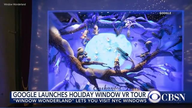 Google's "Window Wonderland" virtually takes you to NYC смотреть онлайн