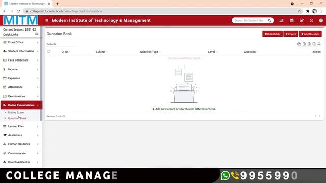 Part - C1 : College Management System with Free Website, Android & SMS | Software for College смотреть онлайн