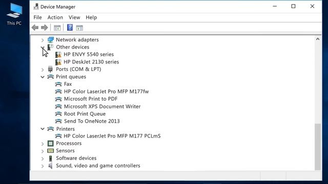 刷新 Windows 设备管理器 | HP Support смотреть онлайн