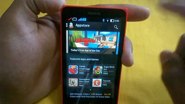 Nokia X: App Stores (Nokia Store, Amazone App Store, Apptoid, 1Mobile Store) смотреть онлайн