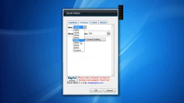 Stock Meter 1.0 Gadget for Windows 7 смотреть онлайн