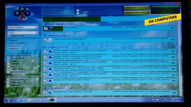 Any Motherboard Drivers Installation in one click & one software смотреть онлайн