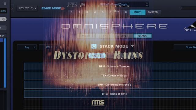SCENE - Forest Tension - Genesis Elements: Dystopian Rains for Omnisphere 2 смотреть онлайн