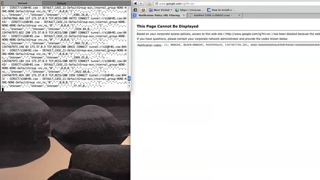 How to grep and trouble shoot blocked URLs смотреть онлайн