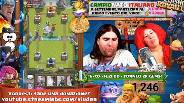 CLASH ROYALE!!!SGHERRI DELLA PAMY ALL'11!!DOPPIO BAULE DEL CLAN 10/10!!DECK RANKED HOGRIDER!TORNEO? смотреть онлайн