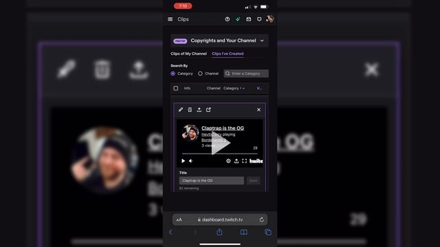 Twitch Clips on Mobile?! смотреть онлайн