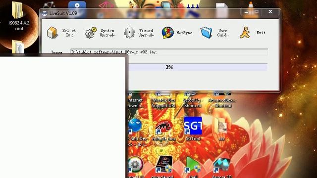 How to flash chinese tablet with live suite смотреть онлайн