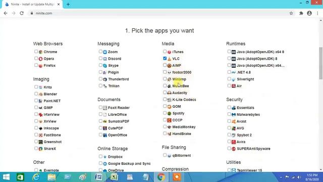 Ninite com The Safest Free Software Download Sites for Windows смотреть онлайн