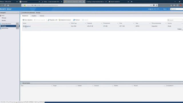 VMware vSphere Hypervisor EXSi 6.5 смотреть онлайн