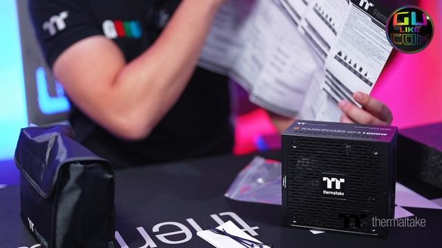แกะกล่อง THERMALTAKE TOUGHPOWER GF3 1000W смотреть онлайн