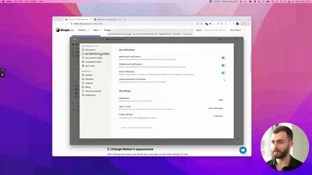 How to turn on off dark mode in Notion SHORTCUT! смотреть онлайн