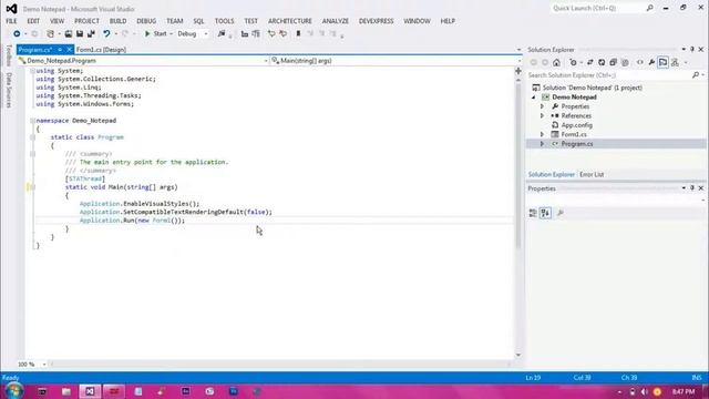 How to open all text files in your own C# application by Thil vignesh смотреть онлайн