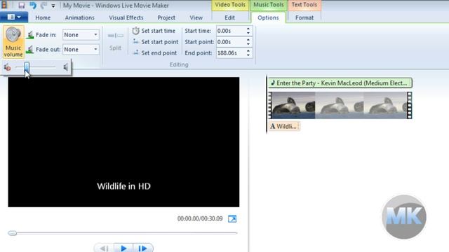 Windows Live Movie Maker: Adjust Audio Levels and Volume смотреть онлайн