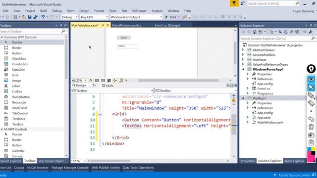 WPF Uygulamaları Nedir? Neler Yapabiliriz? - C# ve .NET Mülakatlarından En Önde Geçme Teknikleri смотреть онлайн