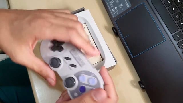 Controle 8bitdo sf30 pro/sn30 pro bluetooth (PC, android, switch) смотреть онлайн