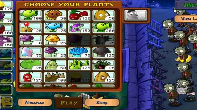 Plants Vs Zombies || Game Play Mod Menu #26 смотреть онлайн