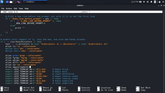Creare un alias in zsh/bash Linux смотреть онлайн
