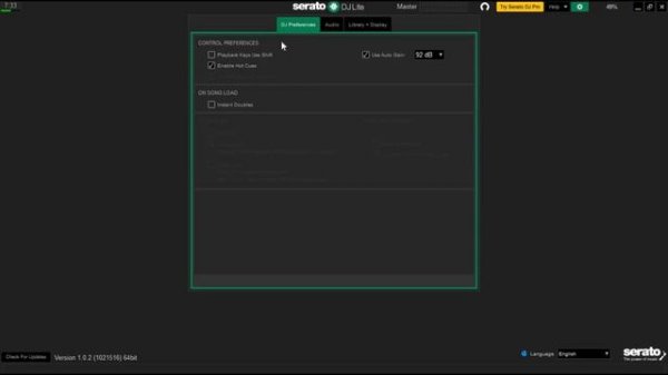 SERATO DJ LITE- Part 2 - INTERFACE OVERVIEW.