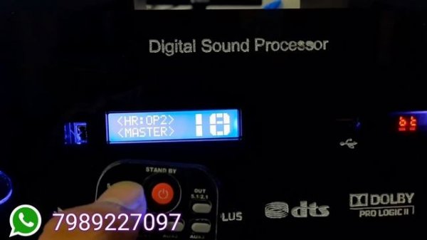 Low Budget Audio Receiver Dolby Digital DTS support Full speaker set 32,000rs only